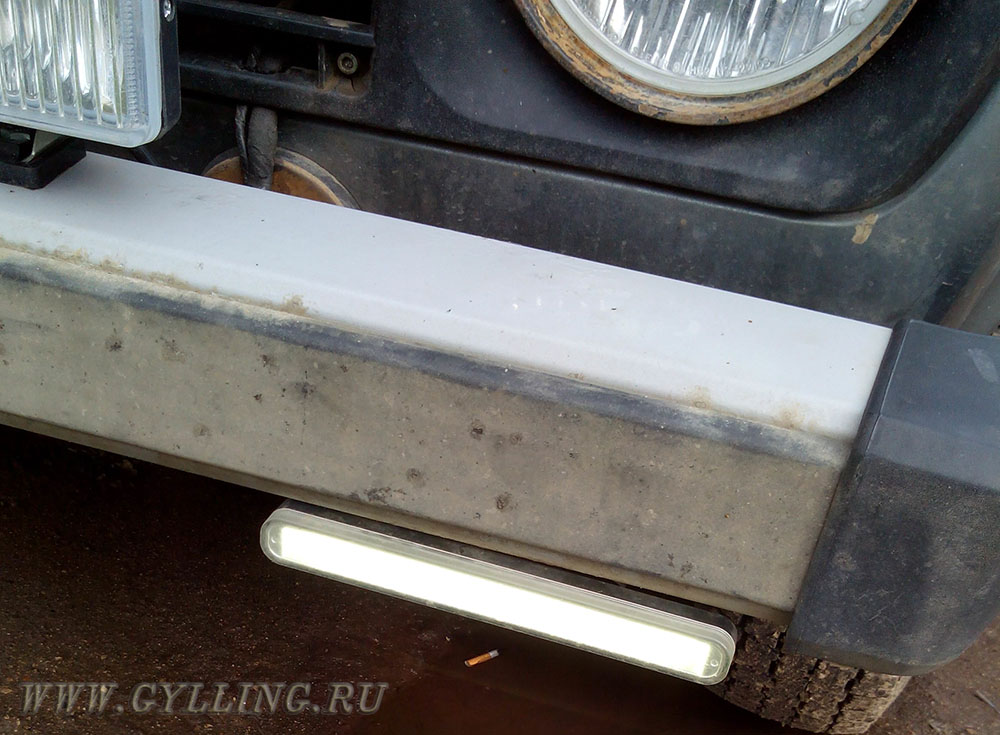 Так светит фара MTF-Light LDL18C5K 